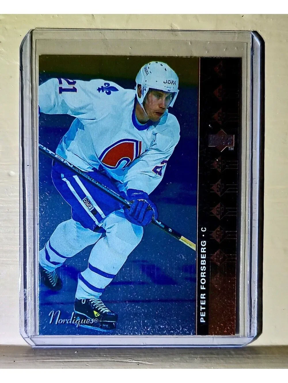 Peter Forsberg 1995 Upper Deck SP #SP-156 Hockey Card